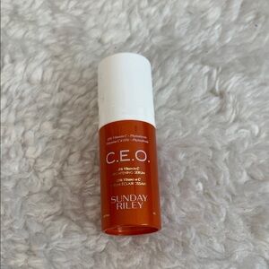 🍊 New Sunday Riley C.E.O. Vitamin C Serum  travel size